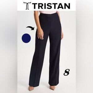 Tristan - Women's Moderne Fit Long Pants - Navy Blue. Size: 8. NWT. (1822)